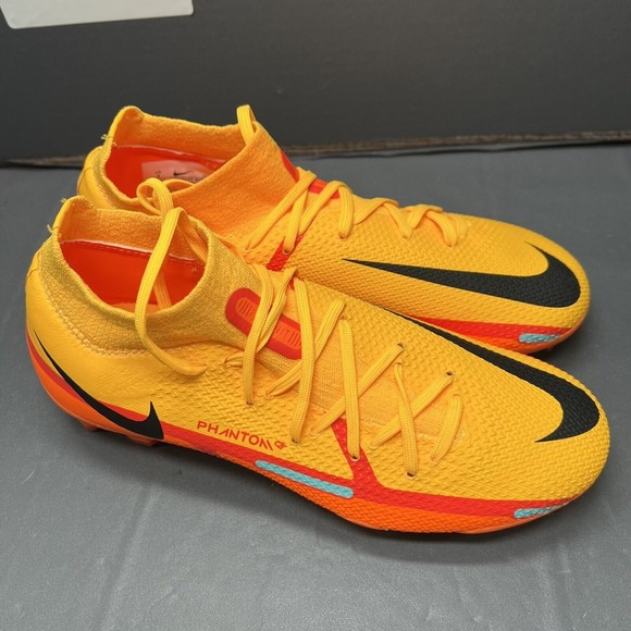 NIKE Phantom GT2 Pro DF FG ‘Laser Orange Bright Crimson’ DC0759-808 Men Sz 4 NEW - Picture 13 of 14